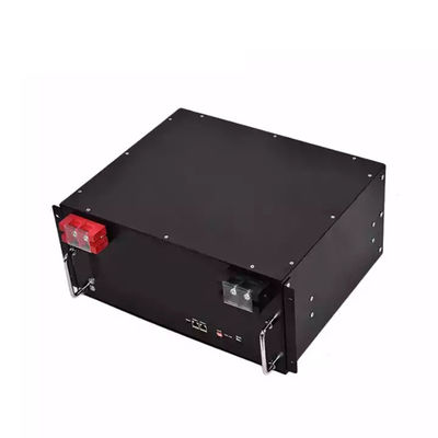 Умный шкаф сервера блока батарей 51.2v 48V Lifepo4 установил 5kw 100ah