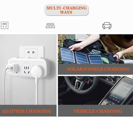 AC DC генератора 500W 288000mAh портативной станции чрезвычайных полномочий солнечный с дисплеем приведенным