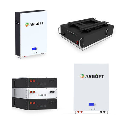 Установленная стеной батарея системы Lfp 5kw 10kw 51.2v 48v 100ah Lifepo4 Powerwall хранения солнечной энергии