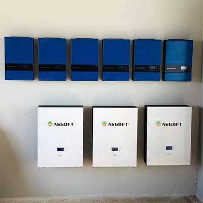 С систем 100ah 5kw 48v хранения батареи стены RV Powerwall дома решетки солнечных