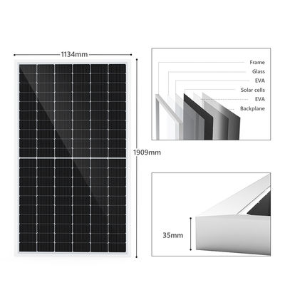 Гибкий солнечный Monocrystalline PV обшивает панелями Mono полуячейку 100watt 150 ватт 500w для домашней системы накопления энергии