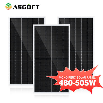 клетка панелей 132pcs 500W 182x182mm солнечная фотовольтайческая Monocrystalline PV