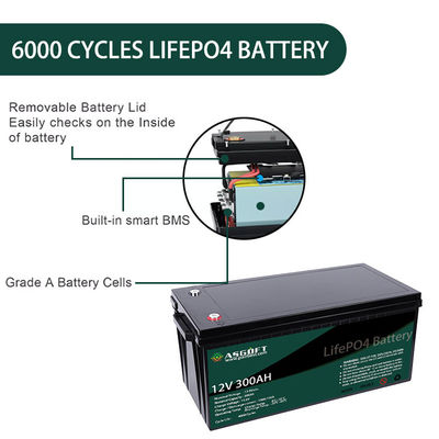 Блок батарей лития BMS Lifepo4 300AH 12V для домашней системы EV накопления энергии