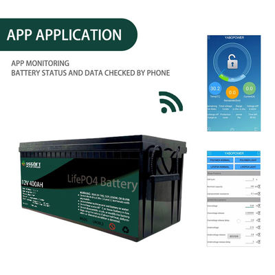 Пакет блока батарей 400ah лития солнечной энергии Lifepo4 12V ASGOFT для тележек гольфа RV