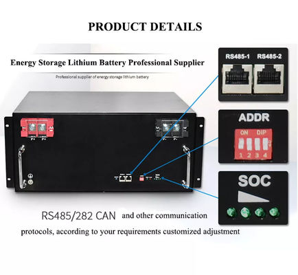 Лити-ион 5KWh 10KWh 50Ah 100Ah 200Ah цикла наградного блока батарей 48V Lifepo4 глубокий