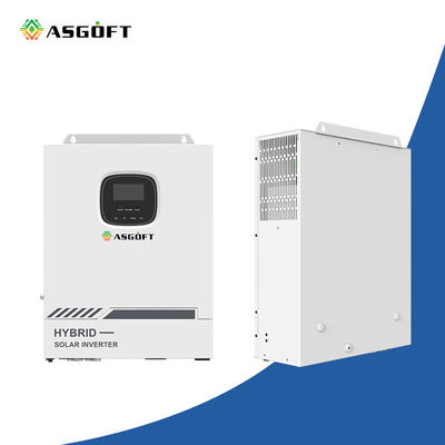 Инвертор гибрида 5.5KW 5.5KVA MPPT солнечный с решетки на решетке 80A 500VDC