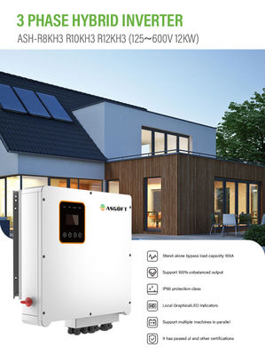 Коммерчески гибрид на инверторе 5kva 10kw 20kw 30kw 50kw 80kw 100kw решетки