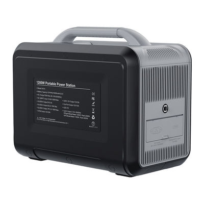 банк силы электростанции обязанности 1200W 2000Wh 5V 12V для заряжателя на открытом воздухе электропитания USB*4 PD*4 DC*2 портативного