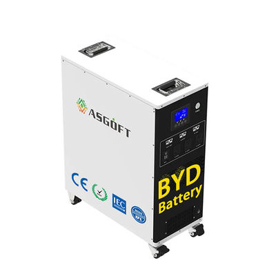 банк силы инвертора 6Kwh lifepo4 Battery&amp;3KW на открытом воздухе поручая портативный