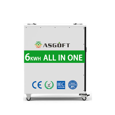 банк силы инвертора 6Kwh lifepo4 Battery&amp;3KW на открытом воздухе поручая портативный