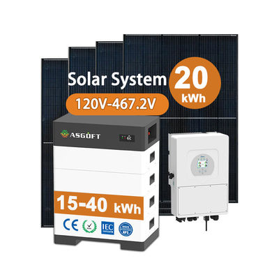 Ess 153.6v Литий-ионный аккумулятор 100Ah 256V Складывается все в одной системе высоковольтная гибридная батарея для хранения энергии
