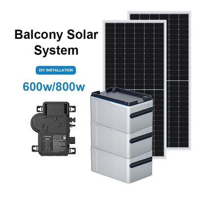 Германия Хранилище PV Солнечная система Балконная электростанция 600W 800w Balkonkraftwerk