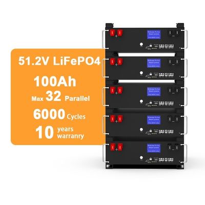 51.2v 100ah Lifepo4 5kw 10kw 20kw Возобновляемая энергия Lifepo4 Литийная батарея