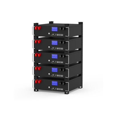 Гарантия 10 лет EU Stock 6000 Цикл времени 51.2v 100ah 5kwh Lifepo4 Сплюш-энд-плей аккумулятор для хранения энергии