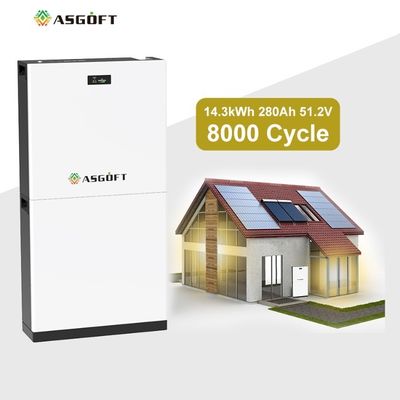 280Ah 15kwh 51.2V Lifepo4 Литий-ионный аккумулятор для домашнего промышленного использования