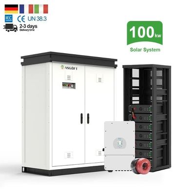 Микросеть 50 кВт·ч 100 кВт·ч Солнечная батарея системы хранения энергии
